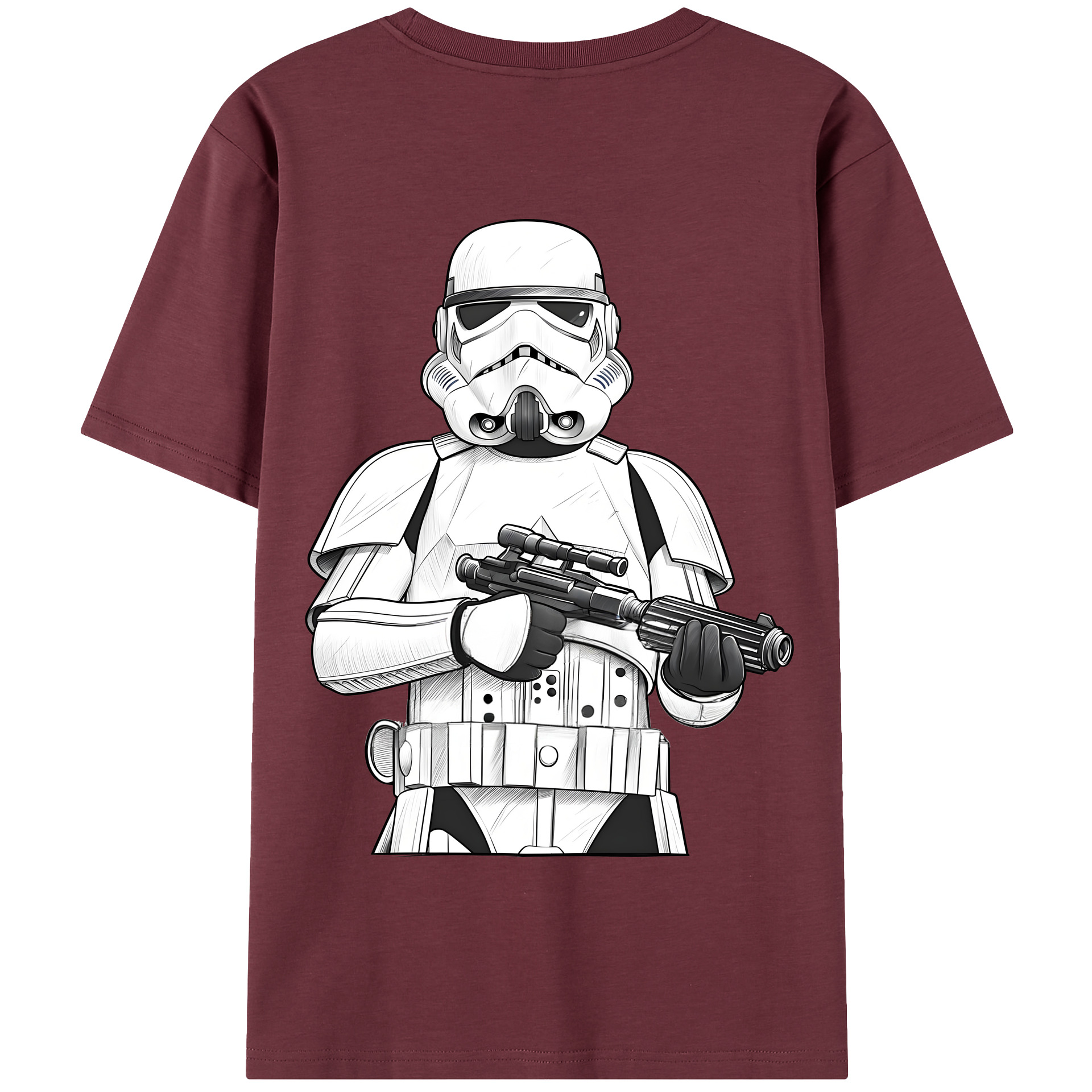 （画像用） スター・ウォーズ Star Wars 綿100％半袖Tシャツ（背面プリント）